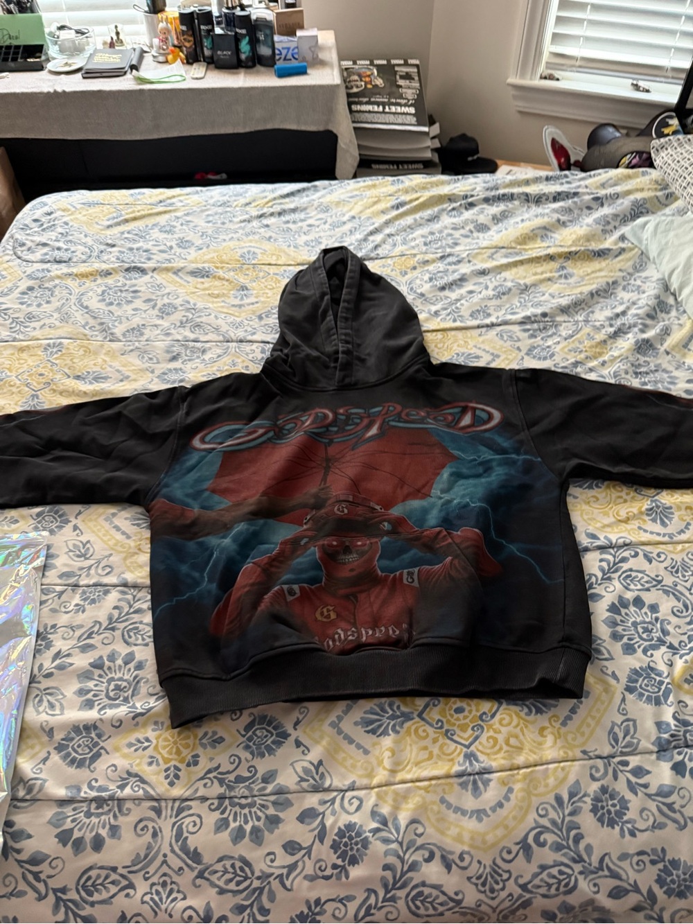 Godspeed Supreme Reign Men’s Black Fleece Hoodie